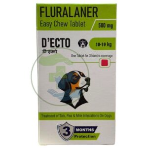 Sihil D Ecto Fluralaner 500mg Tablet for Dogs 10 to 19kg