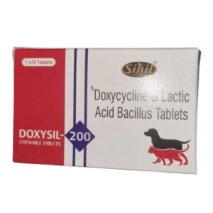 Sihil Doxysil (Doxycycline) 200mg Tablet for Dogs & Cats