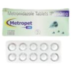 Sihil Metropet 250mg Tablets (Metronidazole) for Dogs and Cats image 1