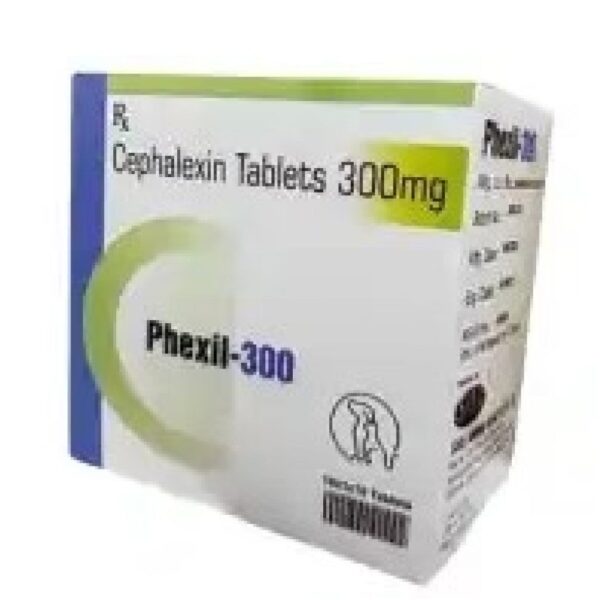 Sihil Phexil 300mg Tablets (Cephalexin) for Dogs and Cats