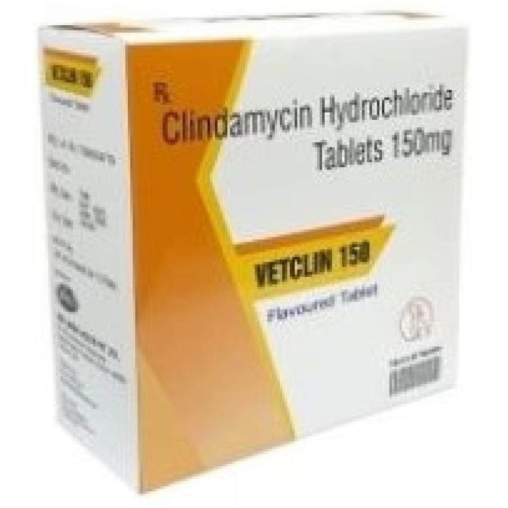 Sihil Vetclin 150mg Tablets (Clindamycin) for Dogs and Cats