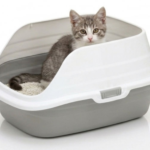 Skatrs High Sided Splash Proof & Spacious Litter Box for Cats image 2