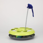 Skatrs Interactive Happy Circle Toy for Cats (Green) image 2