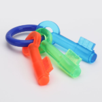 Skatrs Key Shaped Chew Teether Toy for Puppy and Dogs image 2