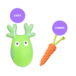 Skatrs Latex Squeaky Deer Toy for Dogs and Cats image 4