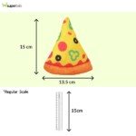 Skatrs Pizza Plush Toy for Dogs image 3