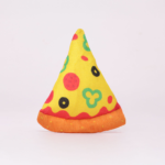 Skatrs Pizza Plush Toy for Dogs image 1