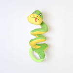 Skatrs Snake Plush Toy with Rope for Dogs image 1
