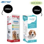 Skyec Calcium & Multivitamin Supplement Combo for Dogs & Cats image 1