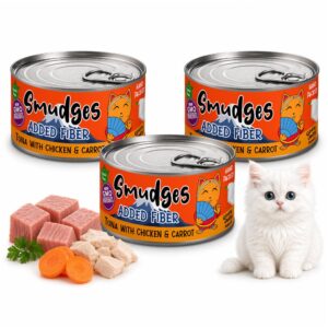 Smudges Tuna Flakes with Chicken and Carrot in Gravy Adult Cat Wet Food