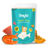 Smylo Adult Tuna Salmon & Pumpkin, Fresh & No-Preservative Wet Cat Food image 1