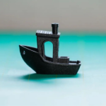 Splashy Fin Boat Miniature for Aquarium(Black) image 3