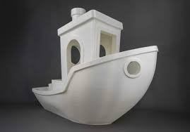Splashy Fin Boat Miniature for Aquarium(White)