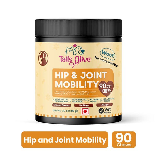 TailsAlive Hip & Joint Chicken Flavor Soft Chews Supplements for Dogs