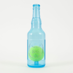 Talking Dog Club Ball in Bottle Rubber Chew Toy for Dogs (Blue) image 1