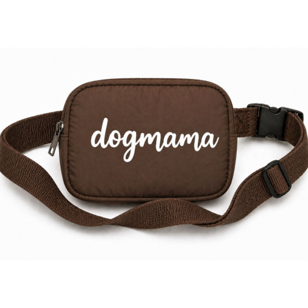 Talking Dog Club Dogmama Crossbody Treat & Walk Bag (Brown)