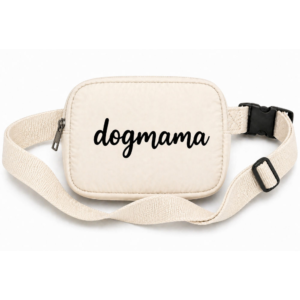 Talking Dog Club Dogmama Crossbody Treat & Walk Bag (Cream)