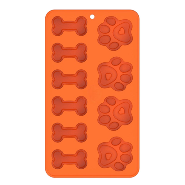 Talking Dog Club Treat Silicon Mould for Dogs (Orange)