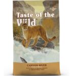 Taste of the Wild Canyon River Feline Recipe with Trout & Smoked Salmon Cat Dry Food | Grain Free Formula image 1
