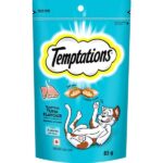 Temptations Tempting Tuna and Savoury Salmon Flavour Cat Treats Combo image 3