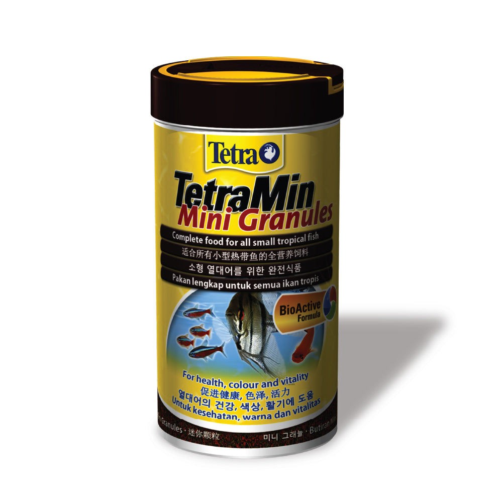 Tetra TetraMin Mini Granules Complete All Tropical Small Fish Food