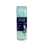 Trimz Quick Dry Absorption Towel for Dogs and Cats (Green) image 1