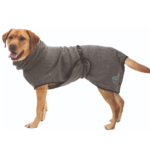 Trixie Bathrobe for Dogs (60cm, Grey) image 1