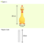 Trixie Bird Latex Toy for Dogs (Yellow) image 3