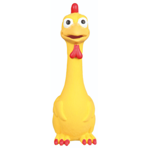 Trixie Bird Latex Toy for Dogs (Yellow)