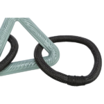 Trixie Citystyle Triangle with Rope Rings Toy for Dogs image 4