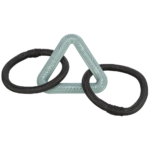 Trixie Citystyle Triangle with Rope Rings Toy for Dogs image 1
