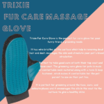Trixie Fur Care Massage Glove for Dogs and Cats (18x24cm) image 3