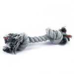Trixie Playing Rope Toy for Dogs (Grey) image 1