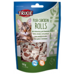 Trixie Premio Fish and Chicken Rolls Cat Treats image 1