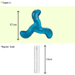 Trixie Triplex Bungee Boomerang Chew Toy for Dogs (Blue) image 3