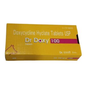 Ttk Dr Doxy 100mg (Doxycycline Hyclate) Tablet for Dogs and Cats