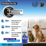 TTK Hug n Wag Dry Bath Foam Cleanser for Dogs and Cats image 3