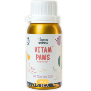 Unleash Wellness Vitam Paws Multivitamin Supplement for Dogs and Cats