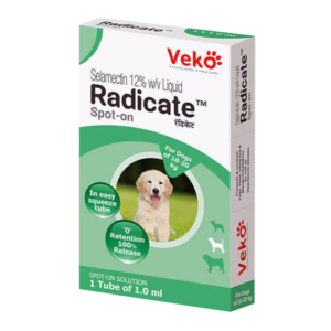 Veko Radicate (Selamectin) Tick and Flea Control Spot On for 10 to 20kg Dogs