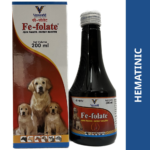 Venkys Fe Folate Syrup for Dogs and Cats (200ml) image 1