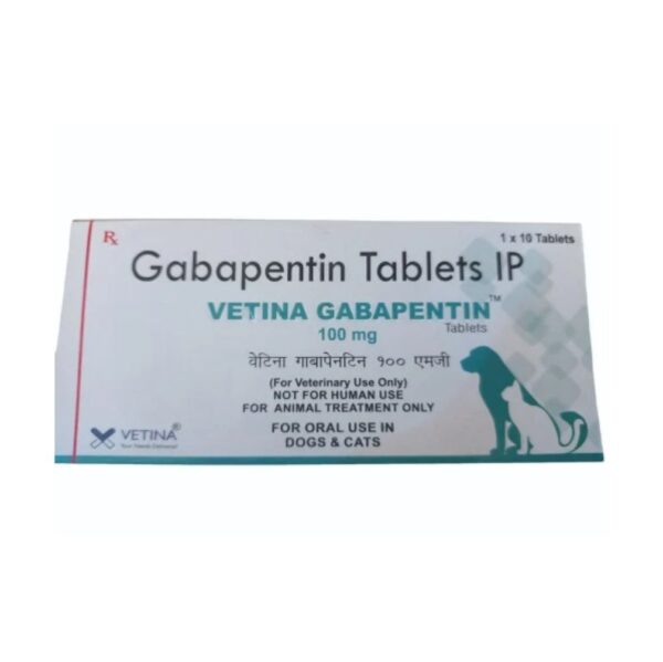 Vetina Gabapentin 100mg Tablets for Dogs and Cats