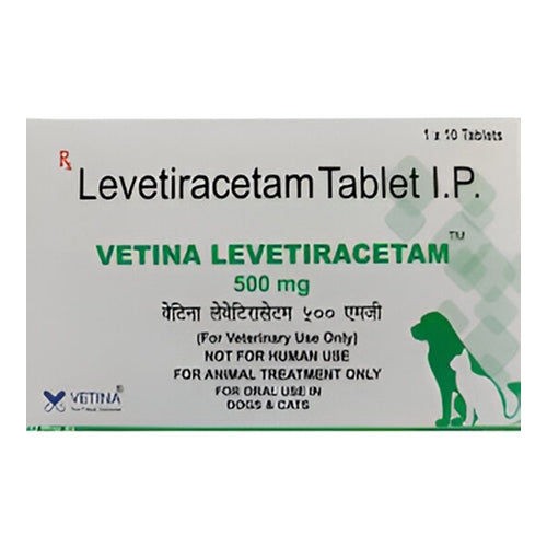 Vetina Levetiracetam 500mg Tablets for Dogs and Cats