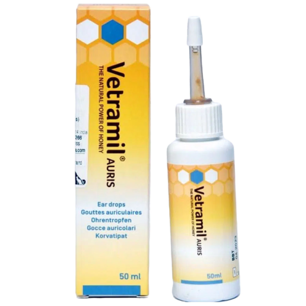 Vetina Vetramil Auris Ear Drops for Dogs and Cats
