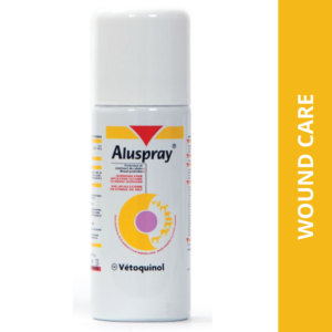 Vetoquinol Aluspray Awd Wound Care Antiseptic Spray for Dogs and Cats (75ml)