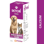 Vetrina Setcal Suspension Calcium Supplement for Dogs and Cats (200ml) image 1