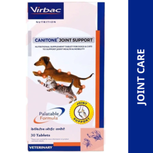 Virbac Canitone Joint Support for Dogs and Cats (pack of 30 tablets)