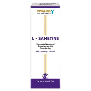 Vivaldis L Sametine Syrup for Dogs and Cats (200ml)