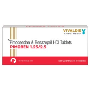 Vivaldis Pimoben 1.25/2.5mg (pimobendan & benazepril) Tablet for Dogs