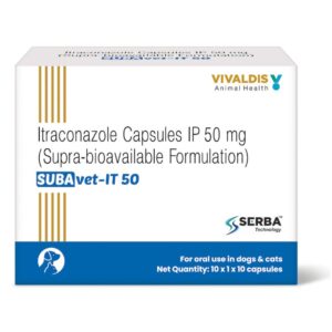 Vivaldis SUBAvet IT 50 (Itraconazole) for Dogs & Cats (pack of 10 tablets)