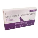 Wellcon Doxicon L 100mg (Doxycycline & Lactic Acid) Tablet for Dogs image 2